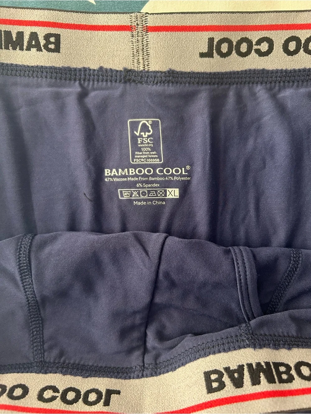 BAMBOO COOL Men's boxer brief set of four (4)